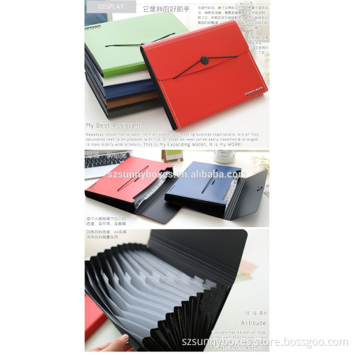 custom plastic file folder briefcase with a4 size ,pp,pvc, leather